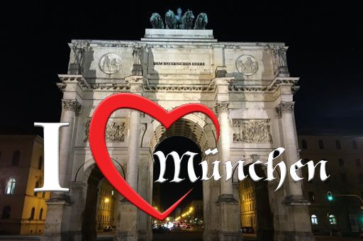 I love München, Siegestor II