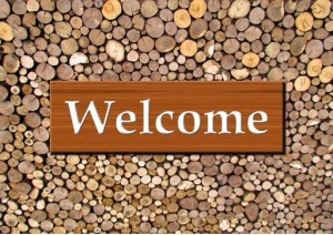 Art-Designs, Welcome-Holzdesign, Welcome-Holzmuster III