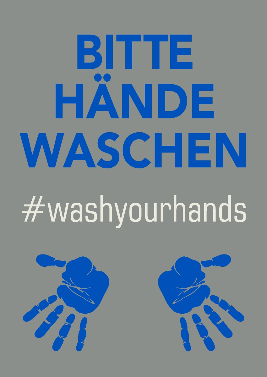 #washyourhands 85cm x 120cm