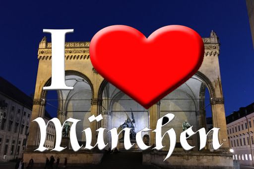 I love München Odeonsplatz I