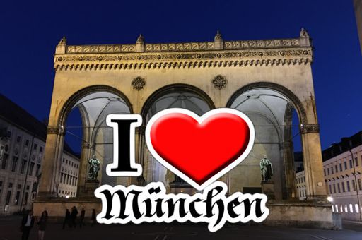 I love München Odeonplatz III