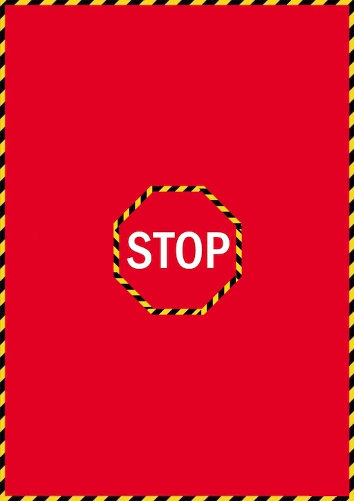 Sicherheits-Hinweismatte-STOP